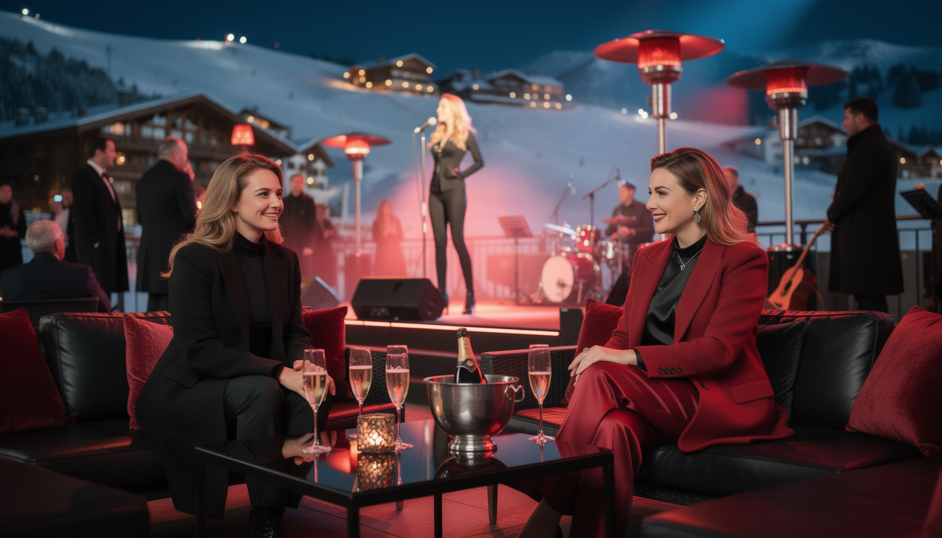 découvrez l'escapade luxueuse des influenceurs à courchevel, mêlant bulles de champagne et concert exclusif de patricia kaas, au centre d'une controverse diplomatique en russie.