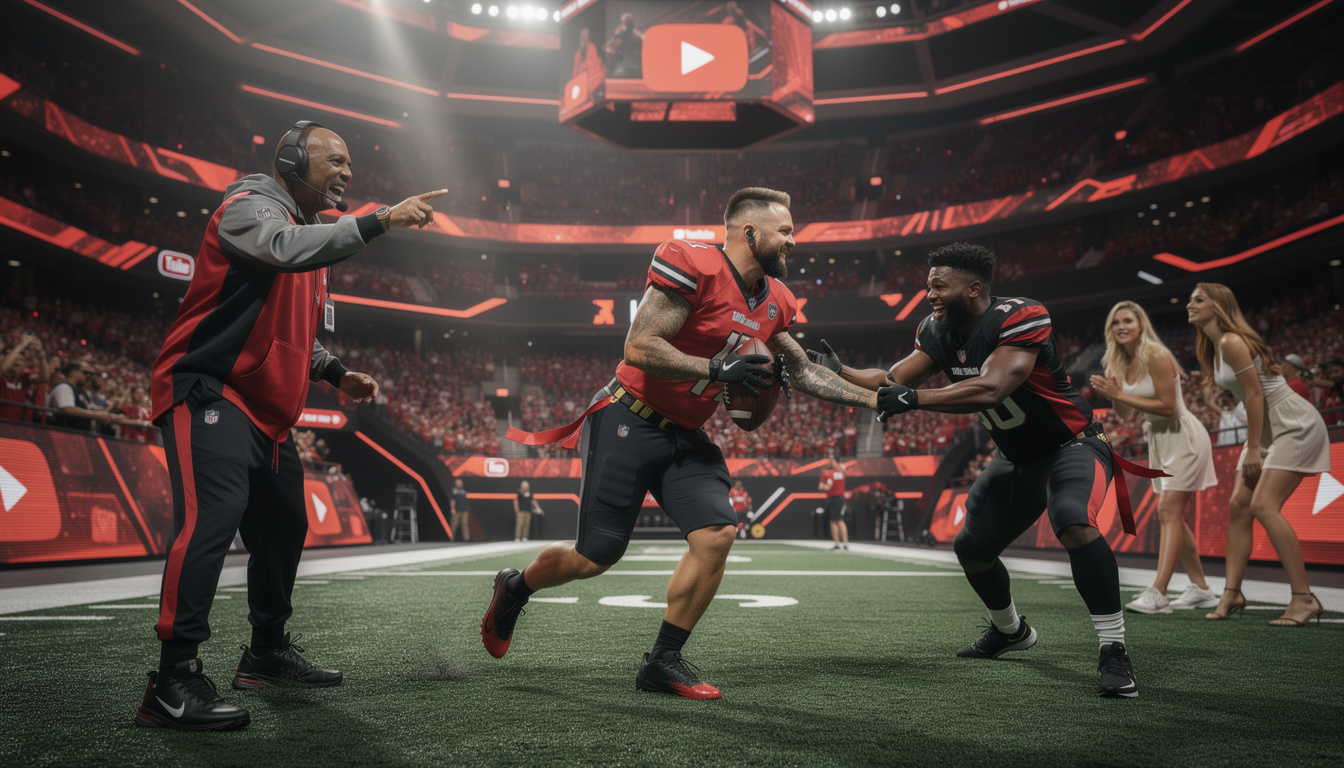 découvrez super bowl lx avec j. balvin, druski et deion sanders en vedette lors d'un match prestigieux de flag football diffusé sur youtube. ne manquez rien de cet événement unique alliant musique, humour et sport.